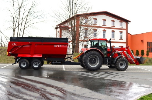 Traktorový návěs BIG 12.9