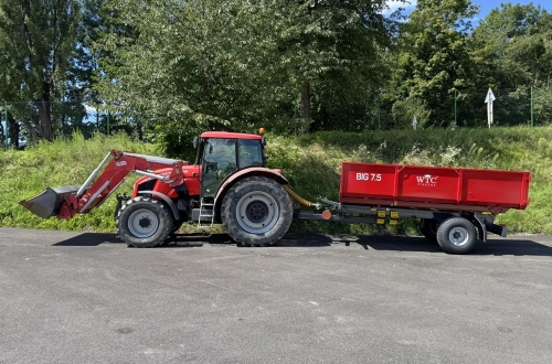 Traktorový návěs BIG 7.5