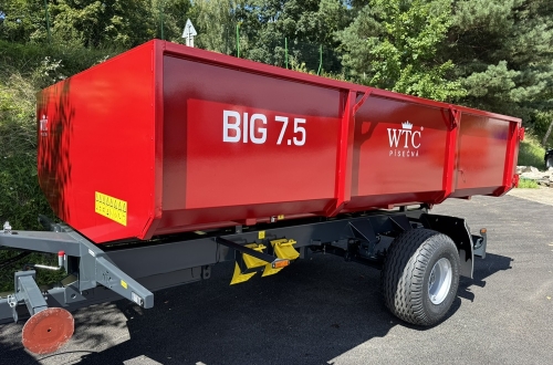 Traktorový návěs BIG 7.5
