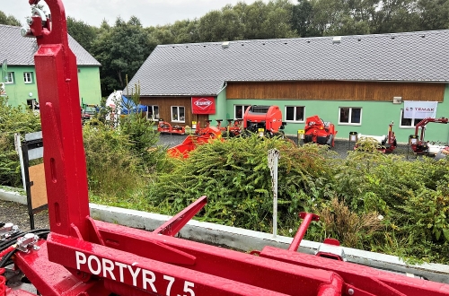 WTC na prezentaci techniky Zálesí v Břidličné