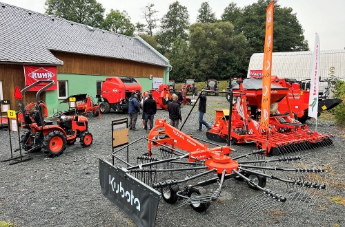 WTC na prezentaci techniky Zálesí v Břidličné